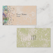 Elegant Sequins Visitenkarte (Vorne/Hinten)