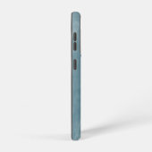 Elegant Shabby Girly Blue Floral Name Samsung Galaxy Hülle (Rechte Seite)