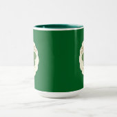 Elegant Shamrock St Patrick’s Day - caneca Tasse (Zentrum)