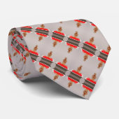 Elegant Shaolin Satin Stripe Krawatte (Gerollt)