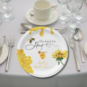 Elegant She fand ihr Honey Bee Brautparty Pappteller