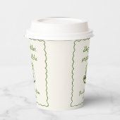 Elegant She fand ihr perfektes Matcha-Brautparty Pappbecher (Links)