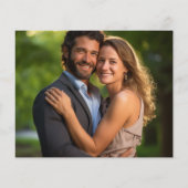 Elegant Sheer Overlay Foto Wedding Flyer (Hinten)