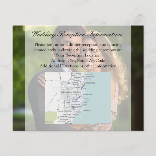 Elegant Sheer Overlay Foto Wedding Flyer (Vorne)