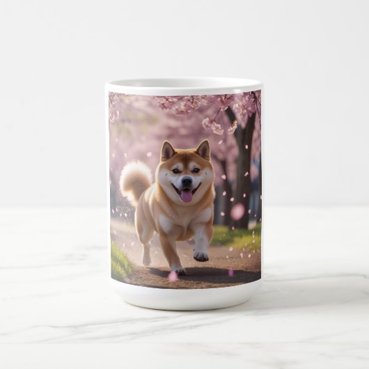 Elegant Shiba Inu Coffee Tasse (Mittel)
