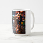Elegant Shiba Inu Coffee Tasse (VorderseiteRechts)