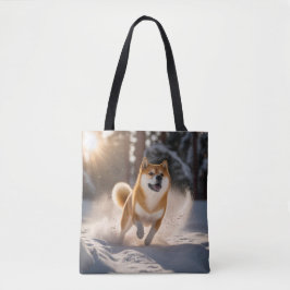 Elegant Shiba Inu Tote Bag Tasche