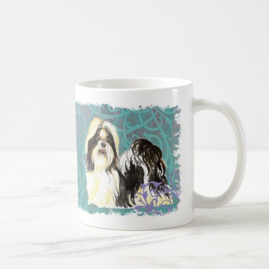 Elegant Shih Tzu Coffee Tasse (Rechts)