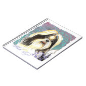 Elegant Shih Tzu-Notebook Notizblock (Linke Seite)