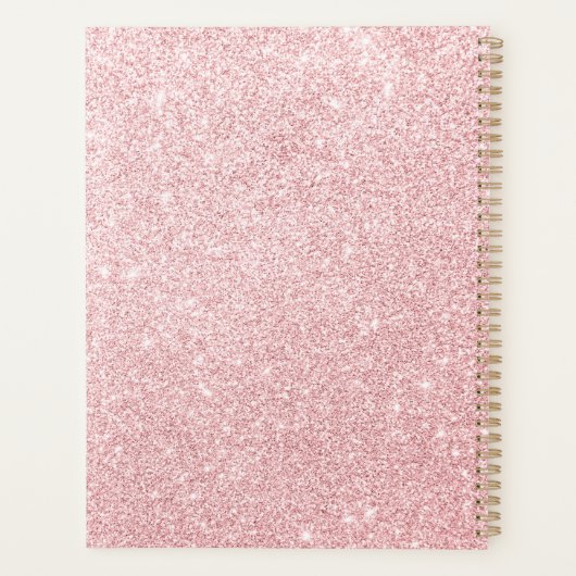 Elegant Shine ⎢ Personalisierter Planer (Rückseite)