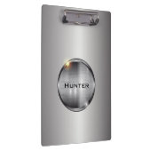 Elegant Shiny Steel Klemmbrett (Rechts)