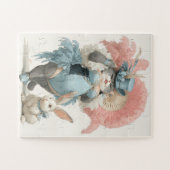 Elegant Show Bunny Jigsaw Puzzle (Horizontal)