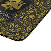 Elegant Sicilian Trinacria Ihr Text-Schneidebrett Schneidebrett (Ecke)