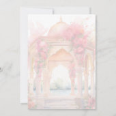 Elegant Sikh Hochzeit Speichern Sie die Datumsvorl Einladung (Rückseite)