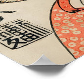 Elegant Silence – Traditional Geisha Wall Art Poster (Ecke)