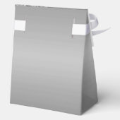 Elegant Silver 100. Geburtstag Geschenkschachtel (Rückseite)