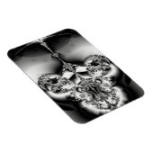 Elegant Silver Chandelier Magnet (Rechte Seite)