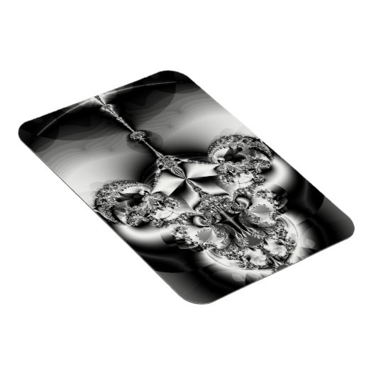 Elegant Silver Chandelier Magnet (Rechte Seite)