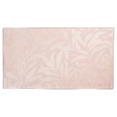 Elegant silver leaf pattern  kissenbezug (Vorderseite)