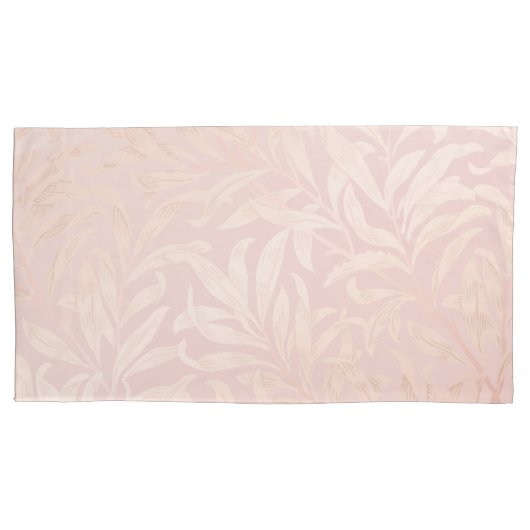 Elegant silver leaf pattern  kissenbezug (Vorderseite)