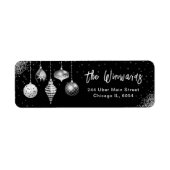 Elegant Silver Ornament Christmas (Vorne)