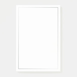 Elegant Silver Post-it Klebezettel