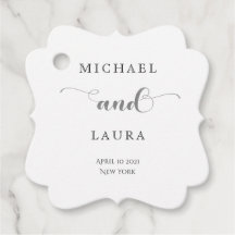Elegant Silver SImple Wedding