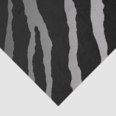 Elegant Silver Tiger Seidenpapier (Ausschnitt)