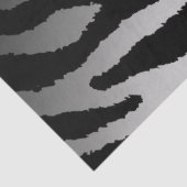 Elegant Silver Tiger Seidenpapier (Ausschnitt)