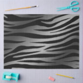 Elegant Silver Tiger Seidenpapier (Basteln)