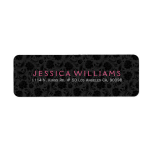 Elegant Simple Black Vintag Damasks 2