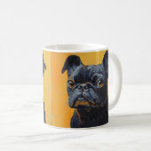 Elegant Simple Custom Pet's Simple Modern Photo Kaffeetasse (VorderseiteRechts)