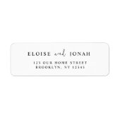 Elegant Sleek Stilvoll Modernes Hochzeitskuppel Ei (Vorne)