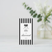 Elegant Small Business Customer Loyalty Discount Visitenkarte (Stehend Vorderseite)