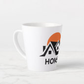 Elegant Small Latte Tasse, 12 oz Milchtasse (Linke Ecke)