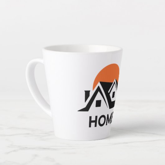 Elegant Small Latte Tasse, 12 oz Milchtasse (Linke Ecke)