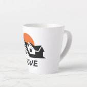 Elegant Small Latte Tasse, 12 oz Milchtasse (Rechte Ecke)