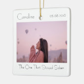 Elegant Sobriety, Minimaler Jubiläum Keramikornament (Links)