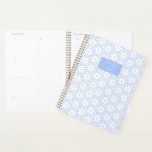 Elegant Soft Blue Geometric  Planer (Anzeige)