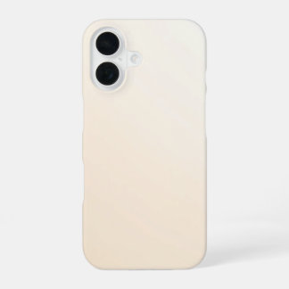 Elegant Soft Gold Gradient iPhone 16 Fall - Luxus iPhone 16 Hülle