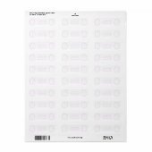 Elegant Soft Lila Monogram Wedding (Vorne)