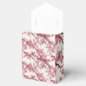 Elegant Soft Pink Cherry Blossom Florals Geschenkschachtel (Geöffnet)