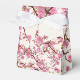 Elegant Soft Pink Cherry Blossom Florals Geschenkschachtel