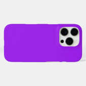 Elegant Solid Lila Case-Mate iPhone Hülle (Rückseite (Horizontal))