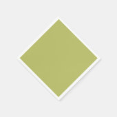 Elegant Solid Spring Green Serviette (Ecke)