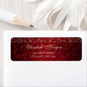 Elegant Sophisticated Bokeh Red Address (Insitu)