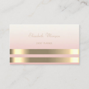 Elegant Sophisticated Chic Modern Visitenkarte
