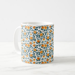 Elegant Sophisticated Chic Romantisch Floral Kaffeetasse
