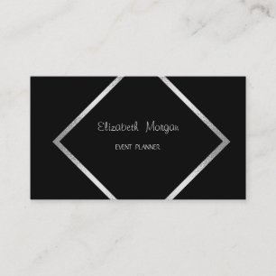 Elegant Sophisticated Minimalistisch Geometrisch,  Visitenkarte