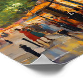 Elegant Sophisticy Harlem Renaissance Poster (Ecke)